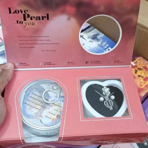 Pearl Necklace Gift Set – Wish and Love Pendant